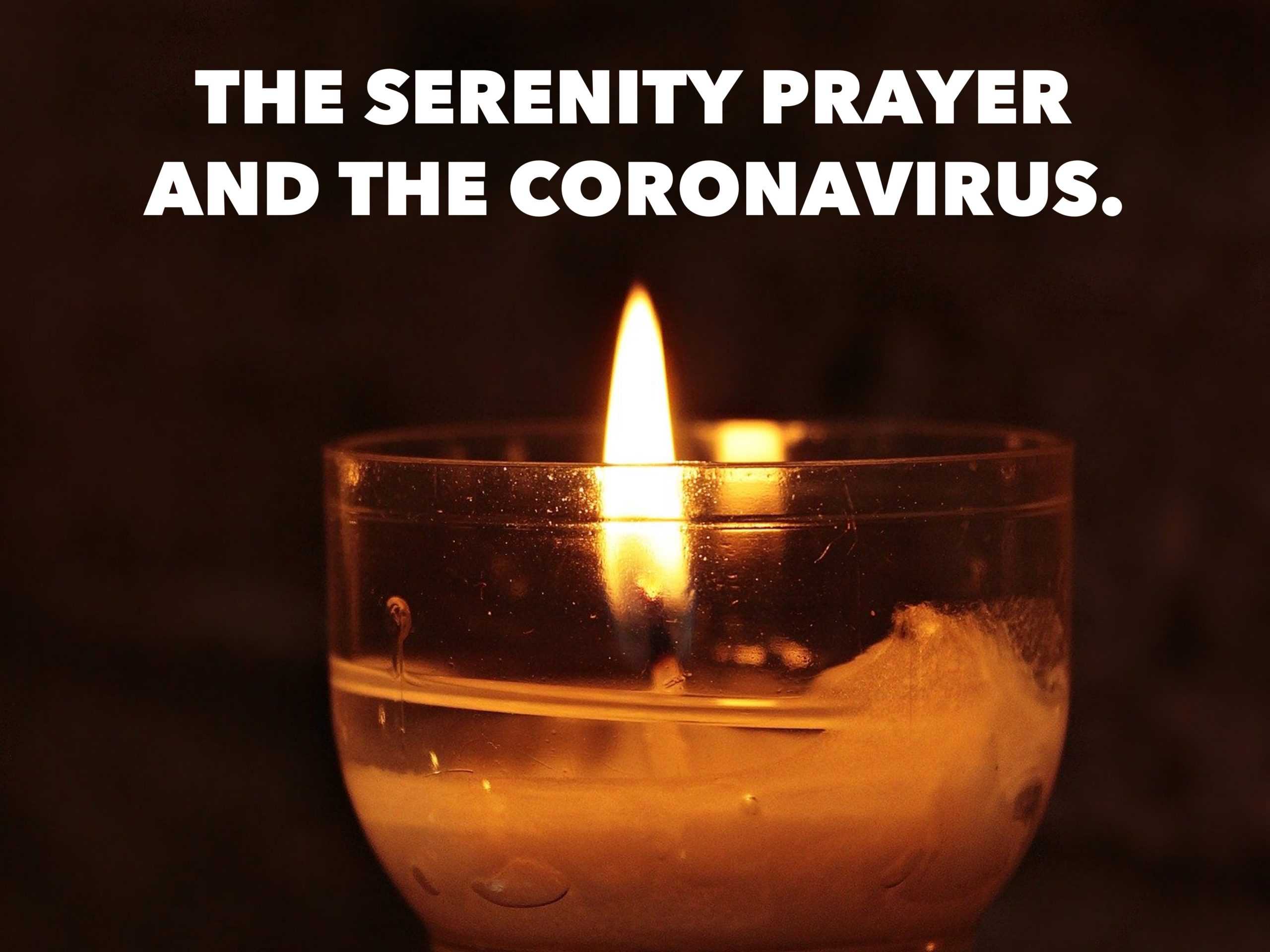 The Serenity Prayer.