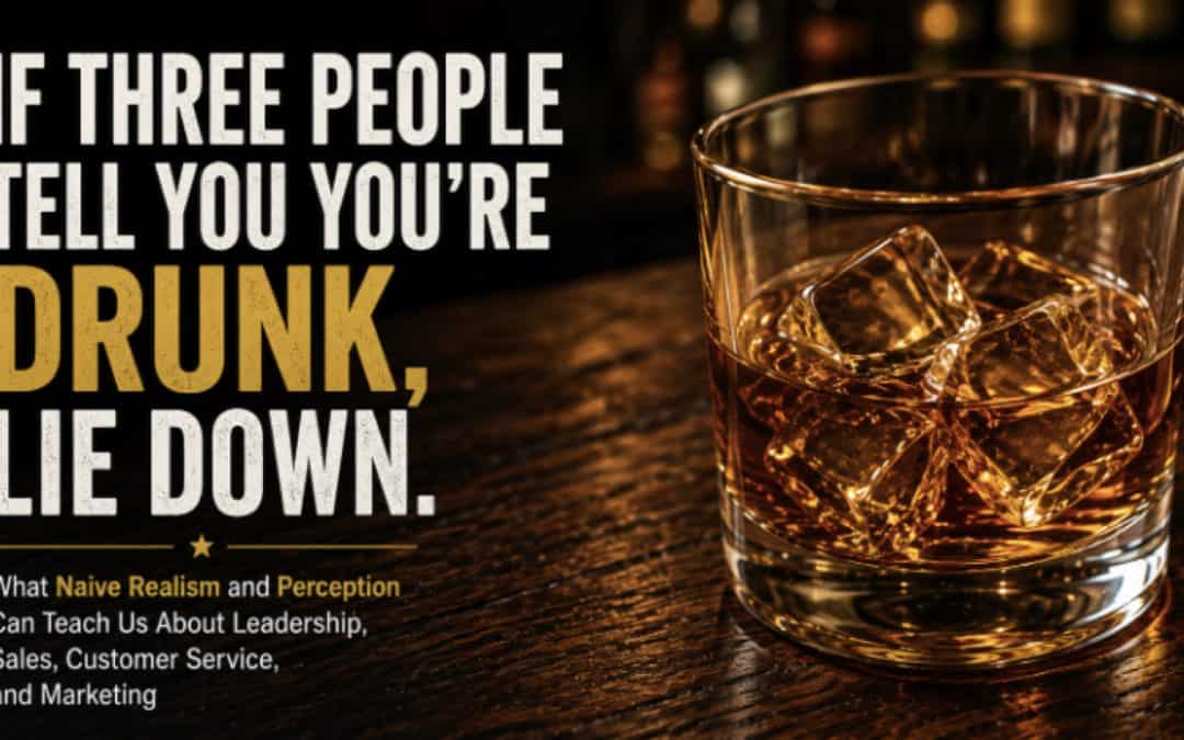 If Three People Tell You You&rsquo;re Drunk, Go Lie Down